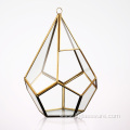 Hot Selling Diamond Shape Glass Plants Terrarium Geometric